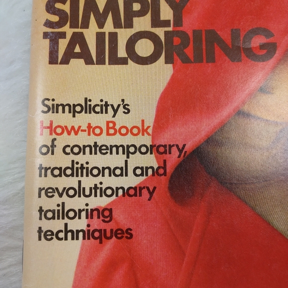 BOOK Vintage Simply Tailoring, Simplicity's how-to book of tailoring tec… - Picture 2 of 14